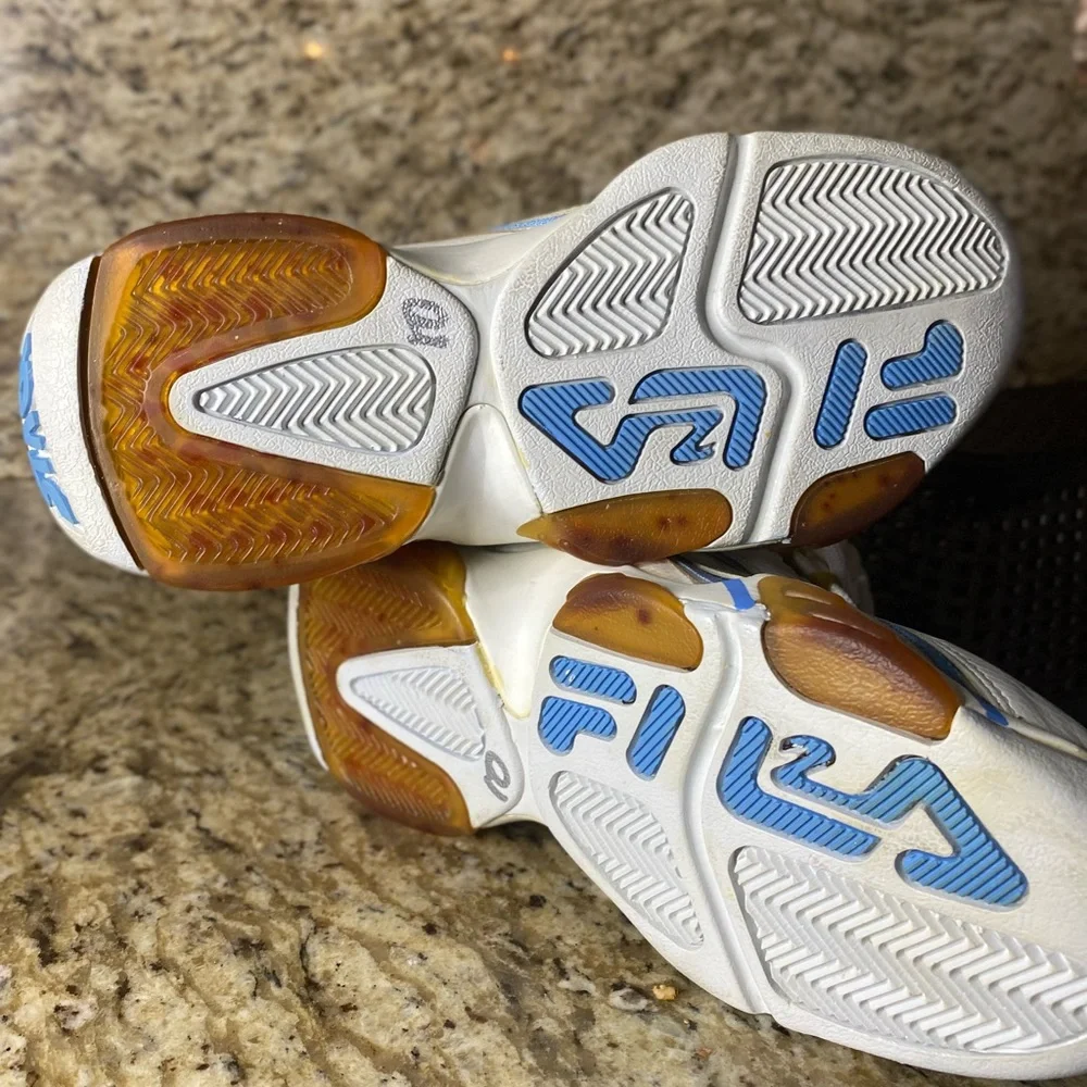 RARE VINTAGE 1997 FILA STACK SIZE 9 OG STACKHOUSE BUBBLES MASHBURN HILL - Picture 3 of 12